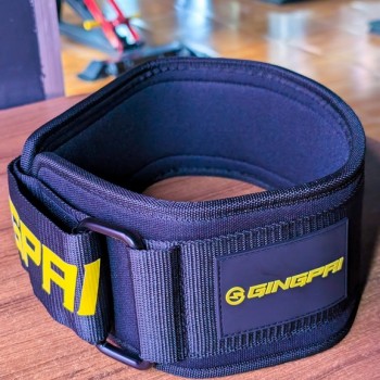 GINGPAI Gym belt Black